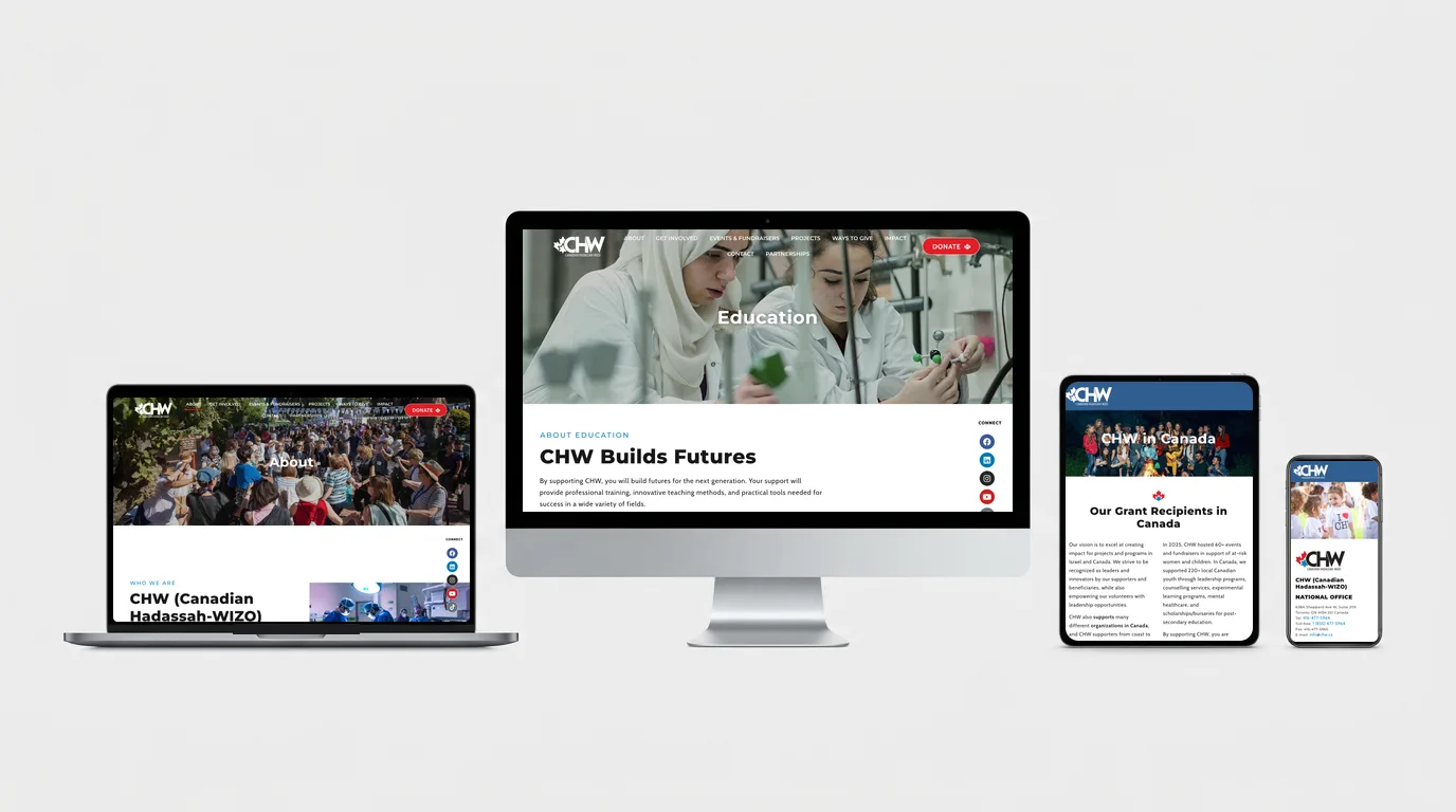 Canadian Hadassah-WIZO website