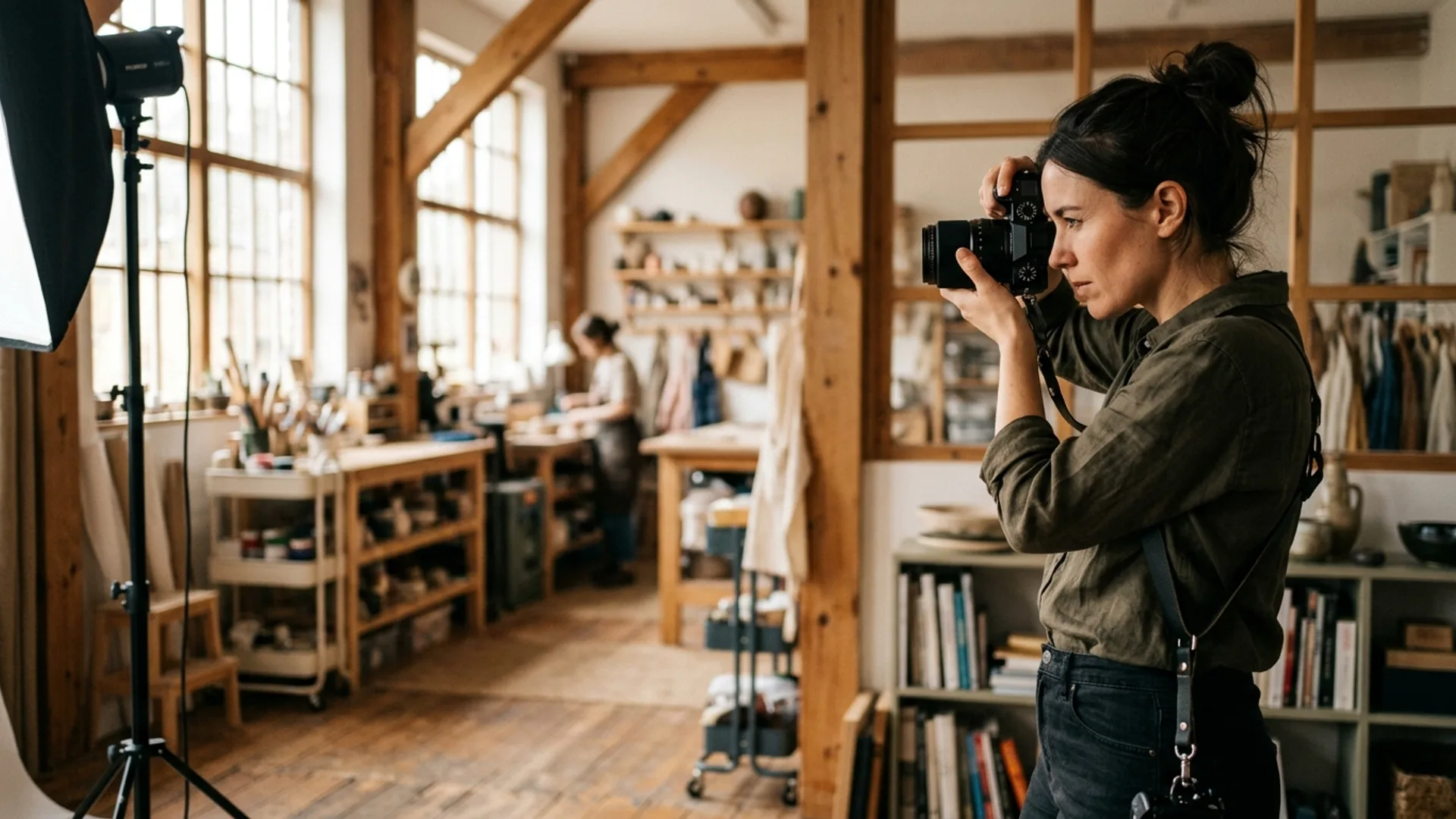 Commercial photography and video production for business