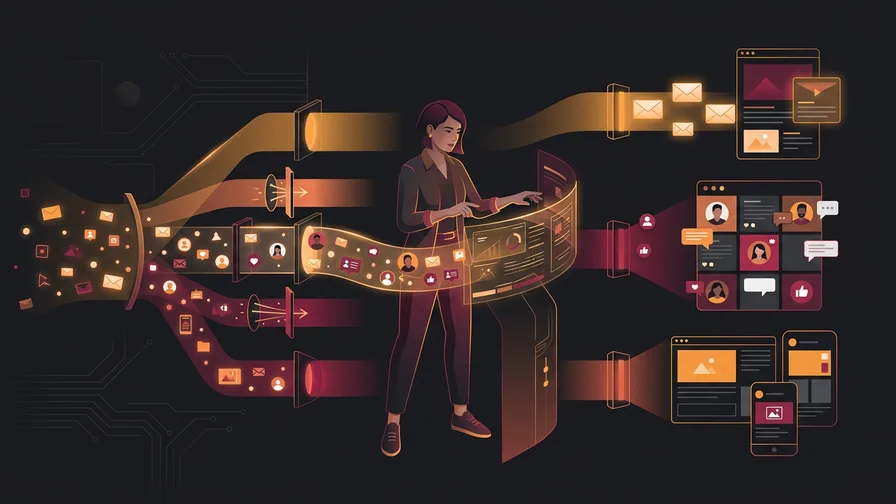 Illustration representing 1. segment your list before you send anything for 5 email marketing best practices: mastering your strategy