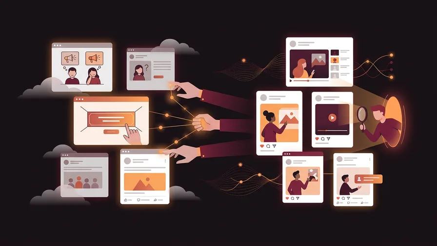 Illustration representing understanding gen z is about dispelling myths for 5 gen z myths marketers got wrong, according to data & our own gen z intern