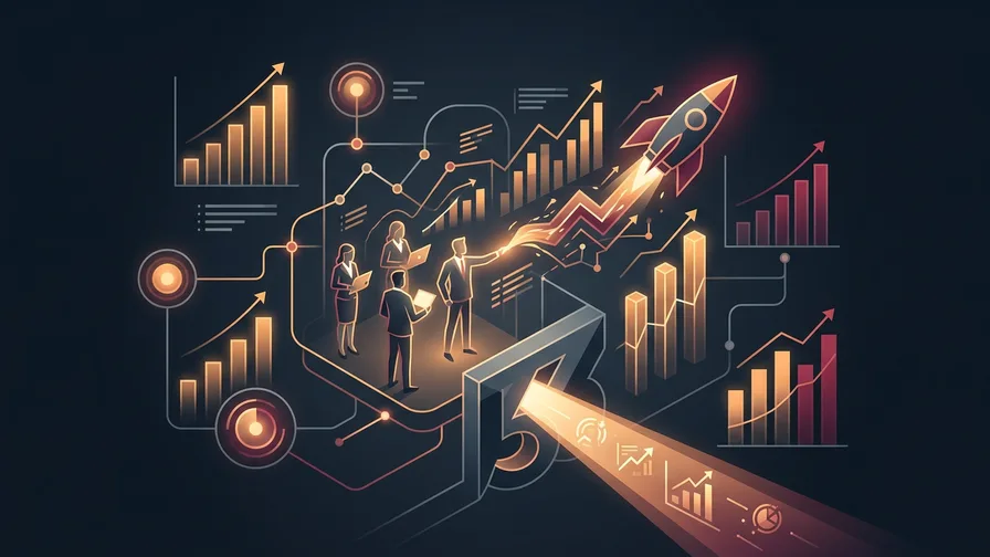 Illustration representing 3. strengthen your marketing and digital presence for 5 ways grants can help grow your business: untapped opportunities for expansion