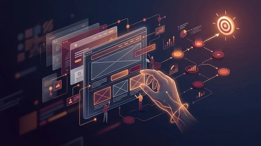 Illustration representing 1. define your goals for 9 quick guides to nonprofit website redesigns 