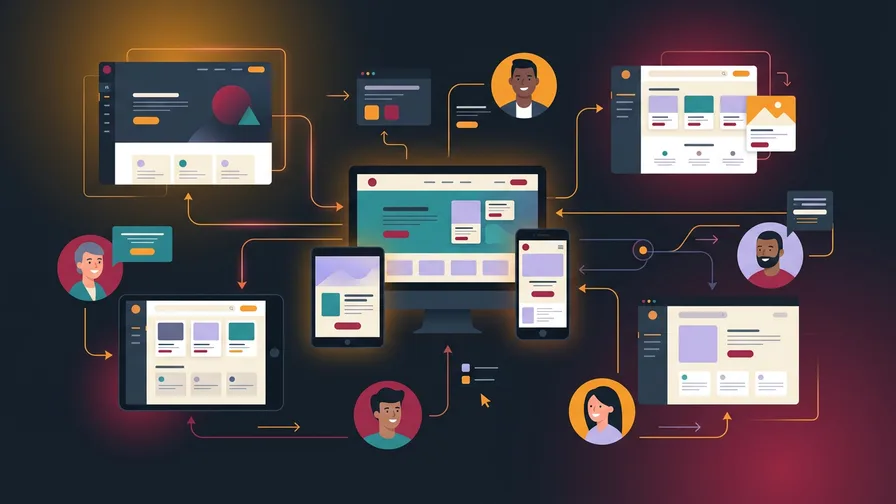 Illustration representing 5. design for your user for 9 quick guides to nonprofit website redesigns 