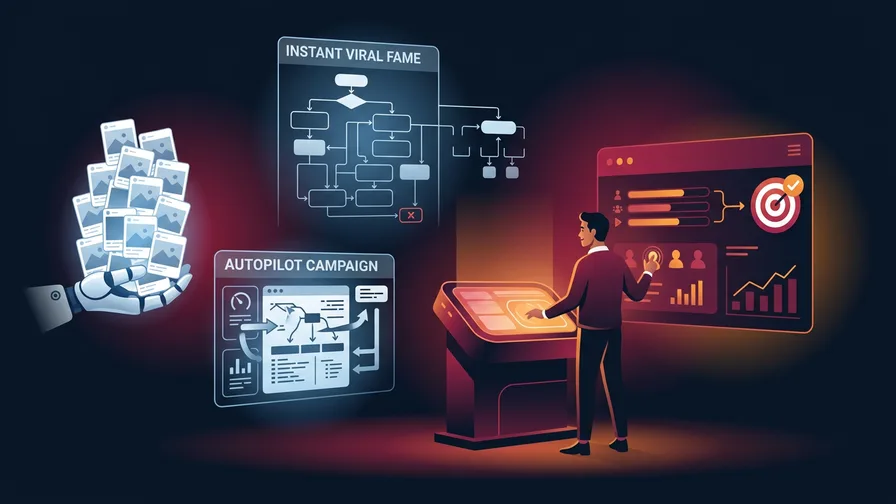 Illustration representing common ai myths small business owners should ignore for how small businesses can use ai to boost marketing without breaking the bank