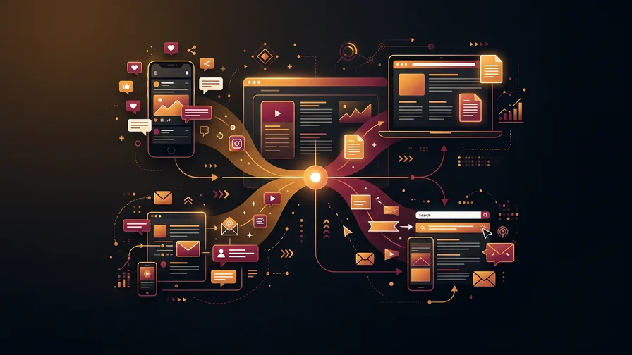 Illustration representing what types of written content are there? for content writing services: what you need to know