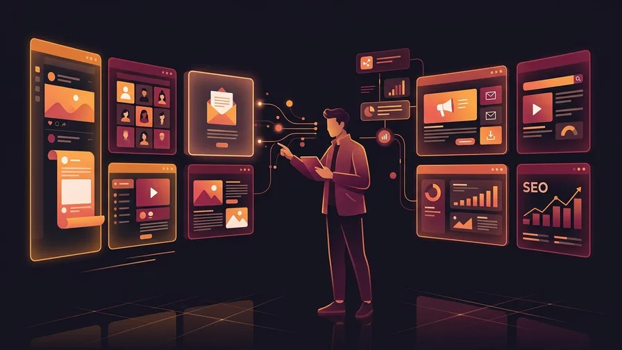 Illustration representing the tools (and how to pick one) for dental marketing automation: recall, no-show recovery, and reactivation that actually work