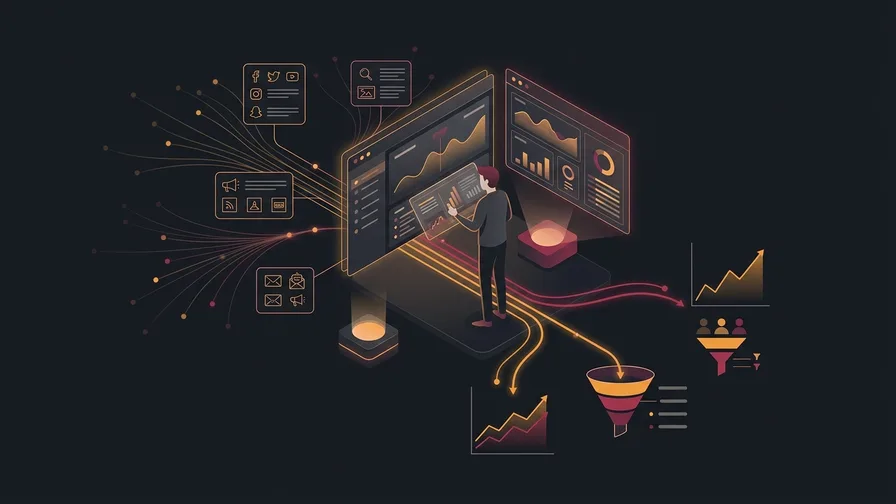 Illustration representing so what should you actually track? for what dental marketing roi actually looks like (real returns from real practices)