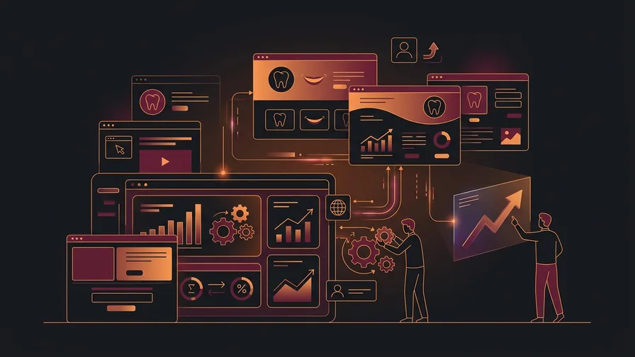 Illustration representing your dental practice website should be working harder than it currently is. for why your dental practice website isn’t getting new patients (and how to fix it)