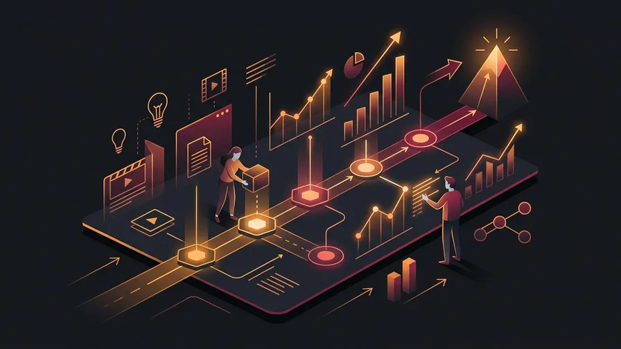 Illustration representing 8. map out a rough content plan for your 2026 digital marketing checklist for ontario small businesses