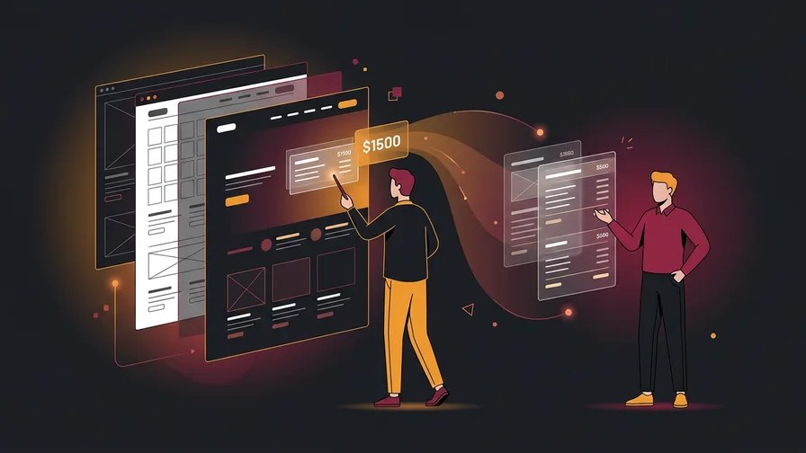 Illustration representing pricing transparency builds trust for fitness website design: what turns browsers into members