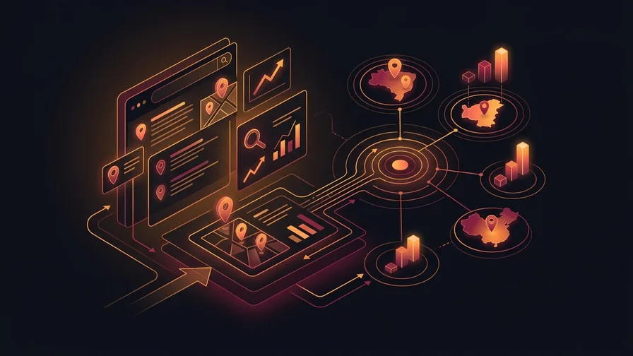 Illustration representing what does geo mean? for geo vs seo vs aeo: what the acronyms mean and which your business needs