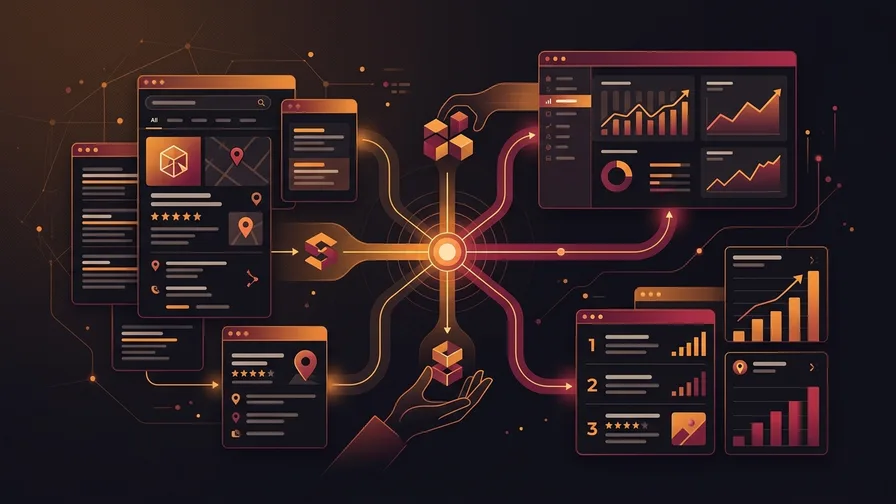 Illustration representing make your business information identical everywhere for how to get your business mentioned by chatgpt, perplexity, claude, and gemini