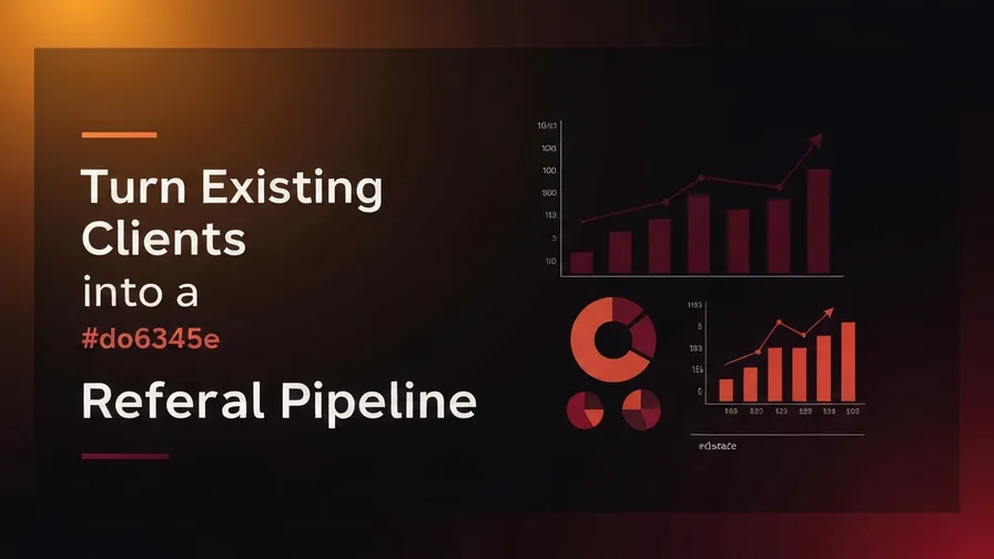 Illustration representing turn existing clients into a referral pipeline for how to get more clients without spending more on ads