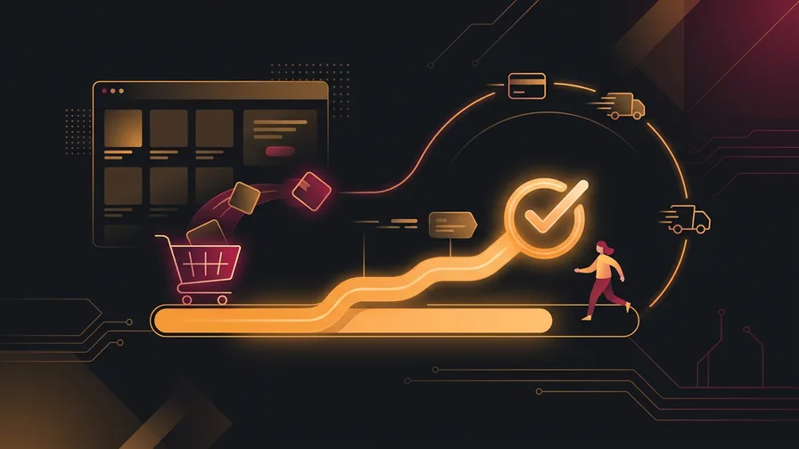 Illustration representing 3.&nbsp;&nbsp;&nbsp; optimize the checkout experience for how to build a successful ecommerce website business