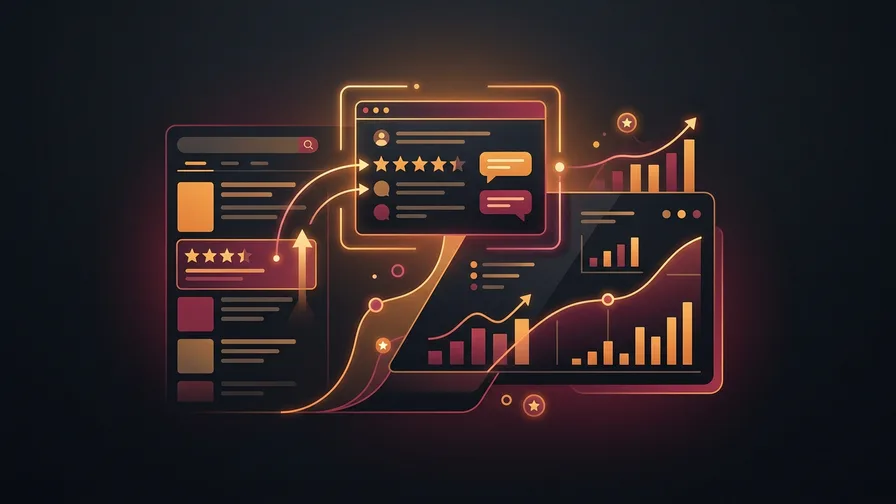 Illustration representing step 2: build and manage reviews for how to rank for “dentist near me”: the complete local seo guide for dental practices