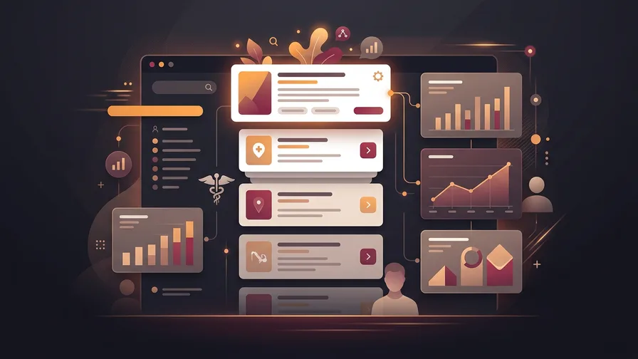 Illustration representing ready to show up when patients search? for how to rank for “dentist near me”: the complete local seo guide for dental practices