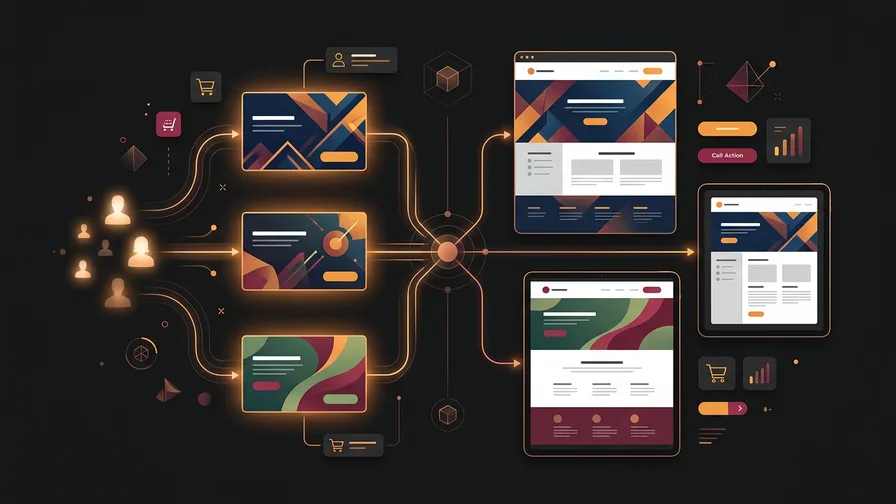 Illustration representing match the page to the ad that sent the visitor for what makes a landing page convert? the essentials small businesses get wrong