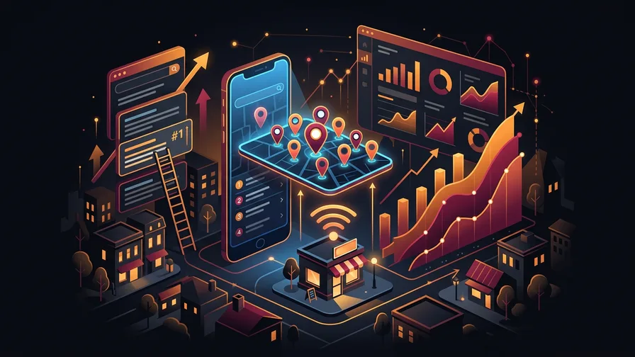 Illustration representing why optimize your local seo? for from hidden gem to local hero: 12 seo tactics to boost your visibility