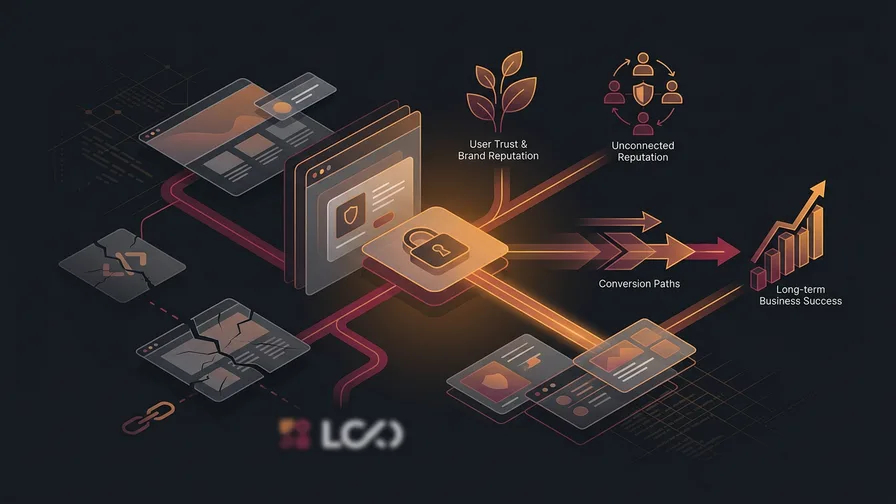 Illustration representing why security matters: more than just a tech concern for how to secure your wordpress website: high-impact tips for cloudways and other hosting platforms