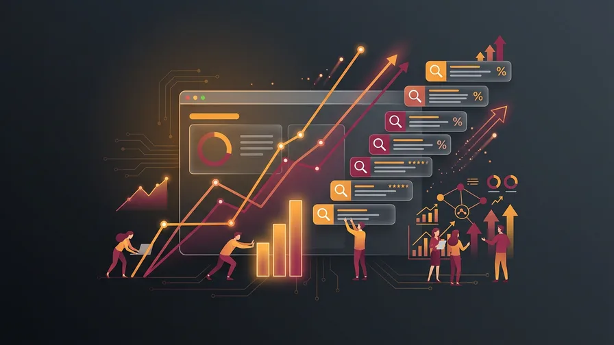 Illustration representing your website needs to work harder for seo for contractors: how to get found before your competitors