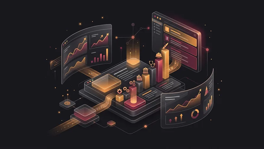 Illustration representing building service pages that rank for class-specific searches for seo for gyms and fitness studios: how to get found by people ready to train