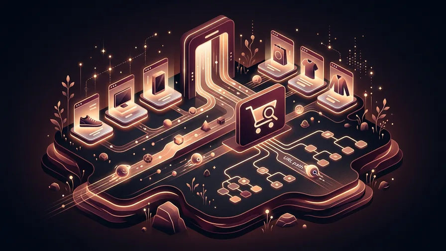 Illustration representing what shopify gets right for seo for shopify seo: how small stores can actually compete online