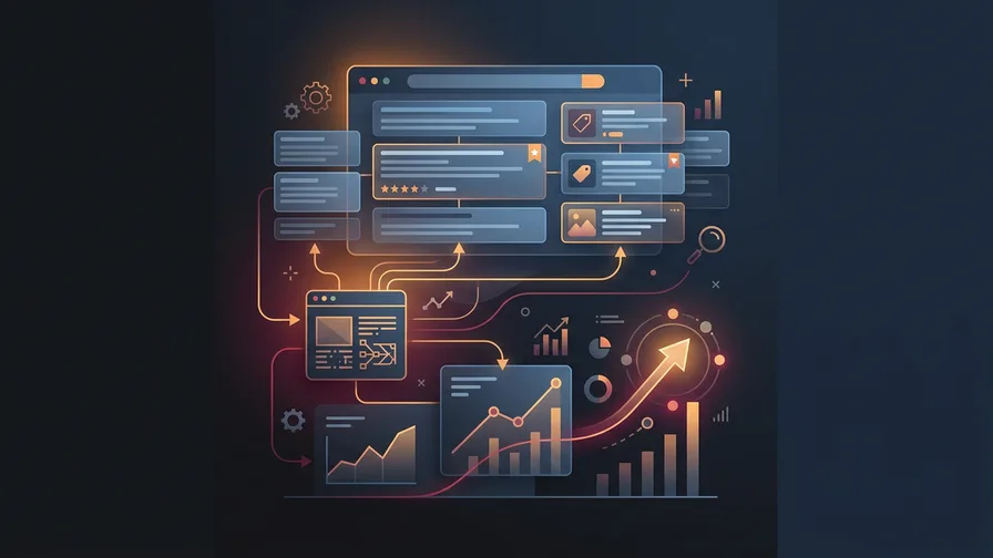 Illustration representing use structured data (schema markup) for how to perform a technical seo audit for your website
