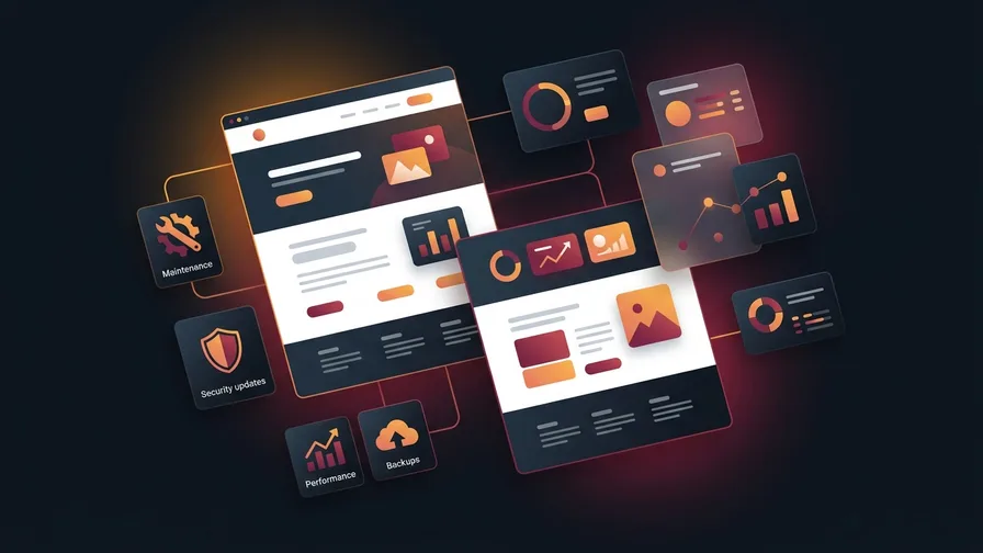 Illustration representing How much should a website care plan cost?