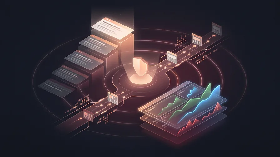 Illustration representing how csp can help optimize your core web vitals for what are core web vitals, and how do they affect seo?