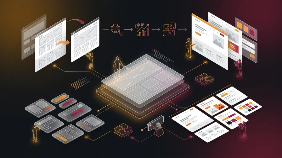 Illustration representing how to plan for a redesign for when is it time to redesign your website? (7 signs you can't ignore)